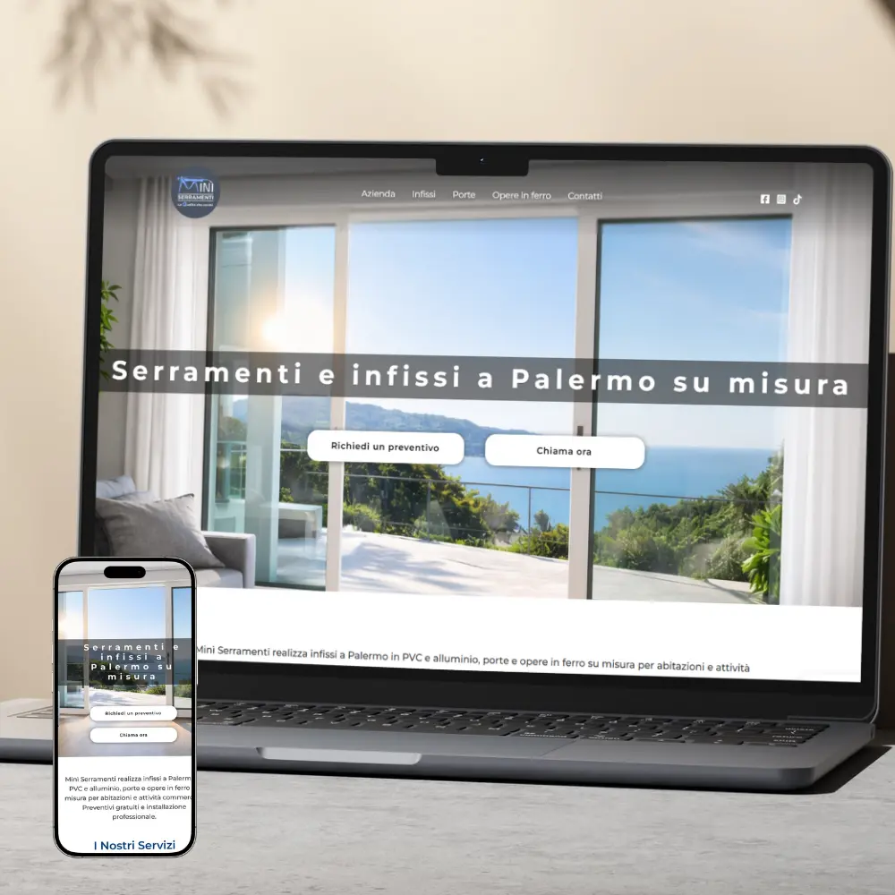 progetto mini serramenti